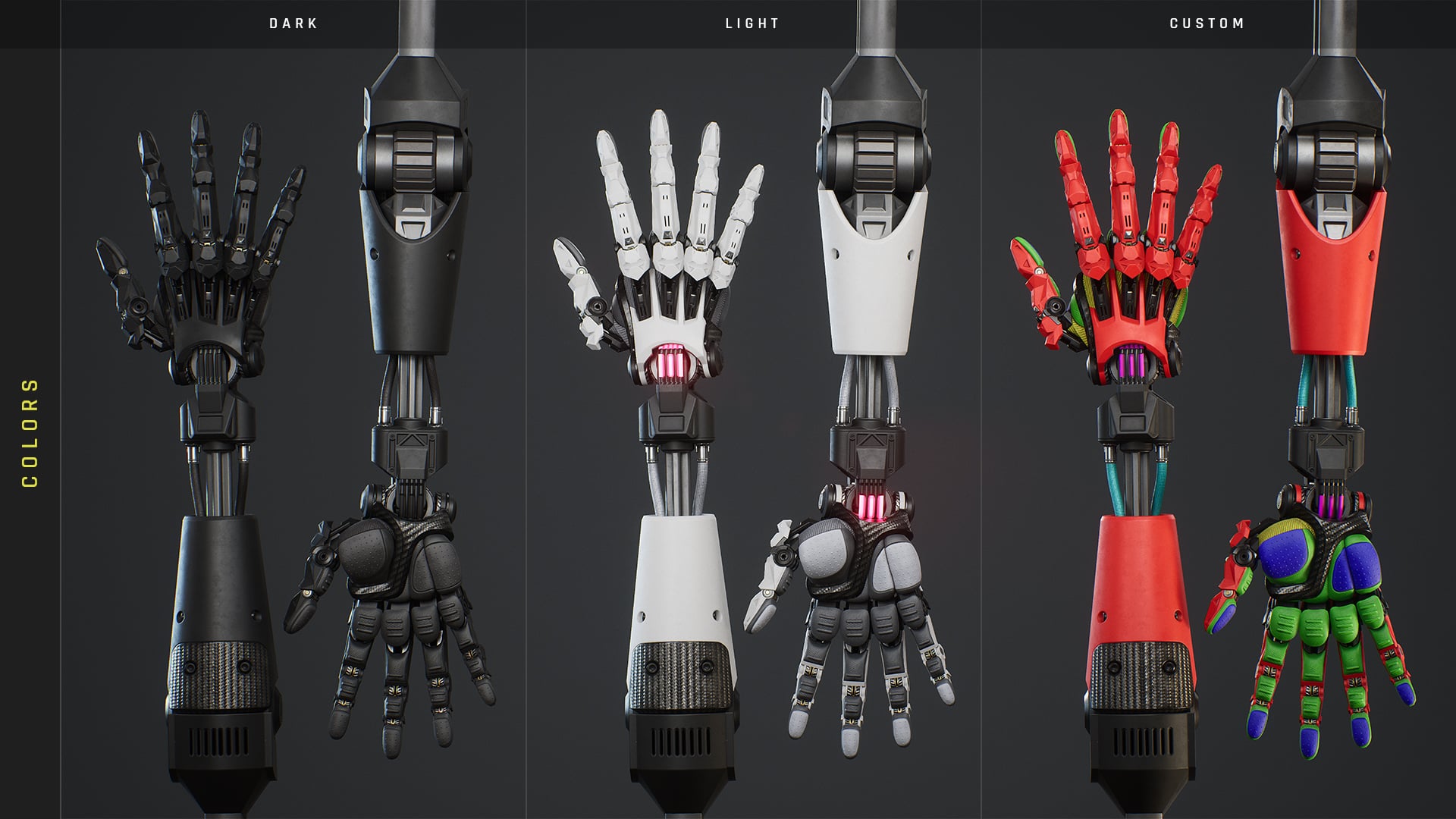 Custom colors