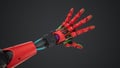 Custom colors - Back of hand view