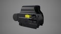 Holographic sight S - Back - Black mint