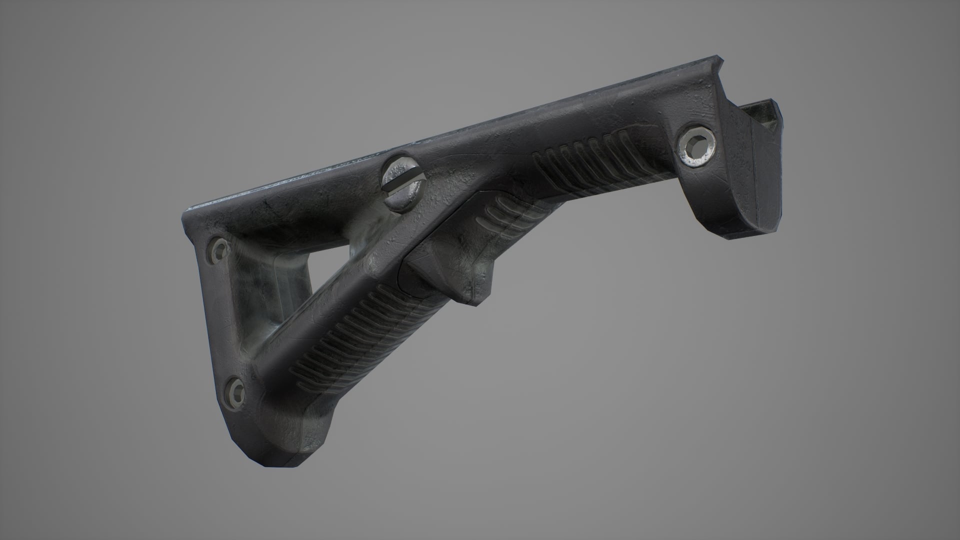 Angled grip - Black used