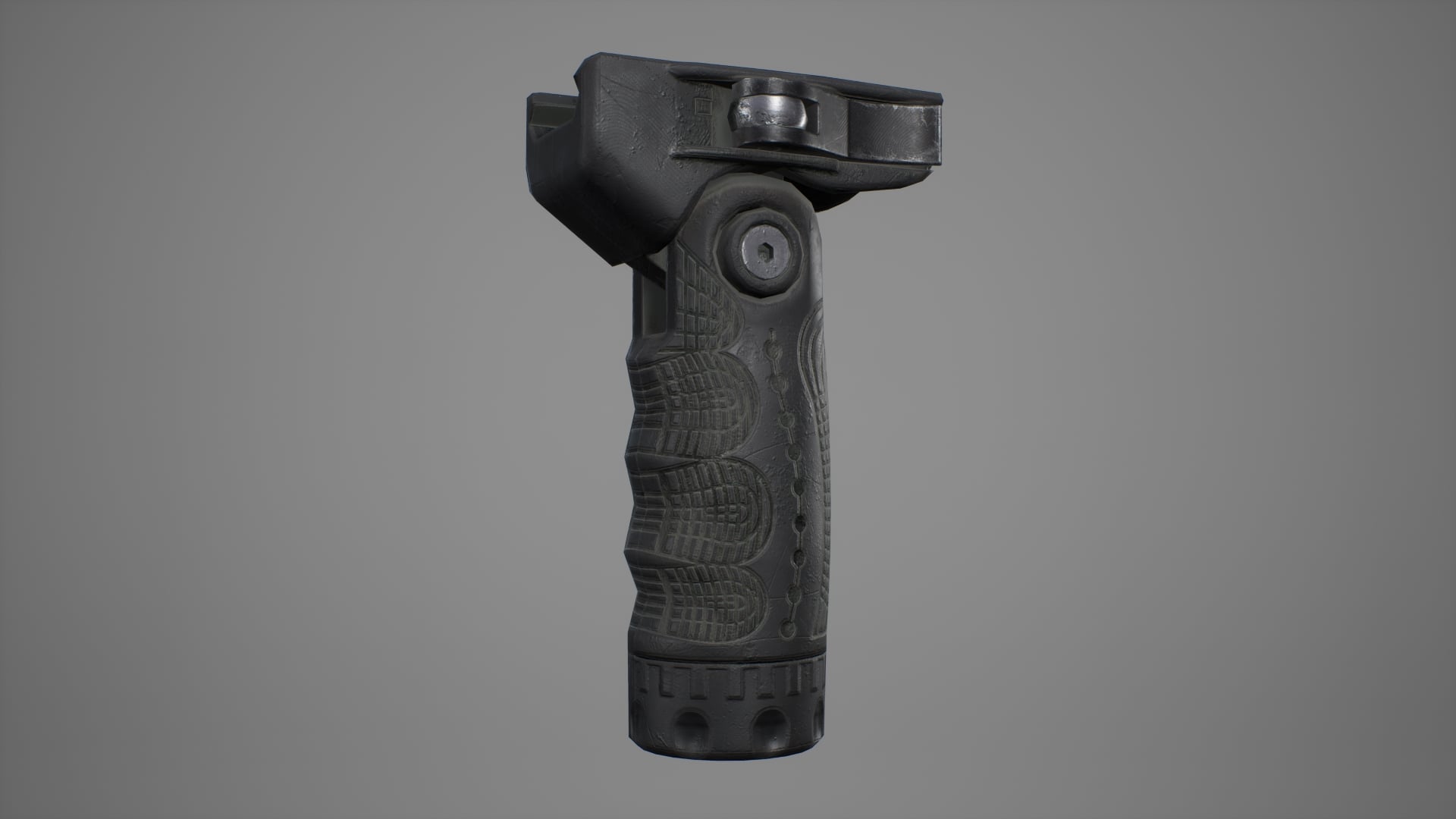 Folding grip - Black used