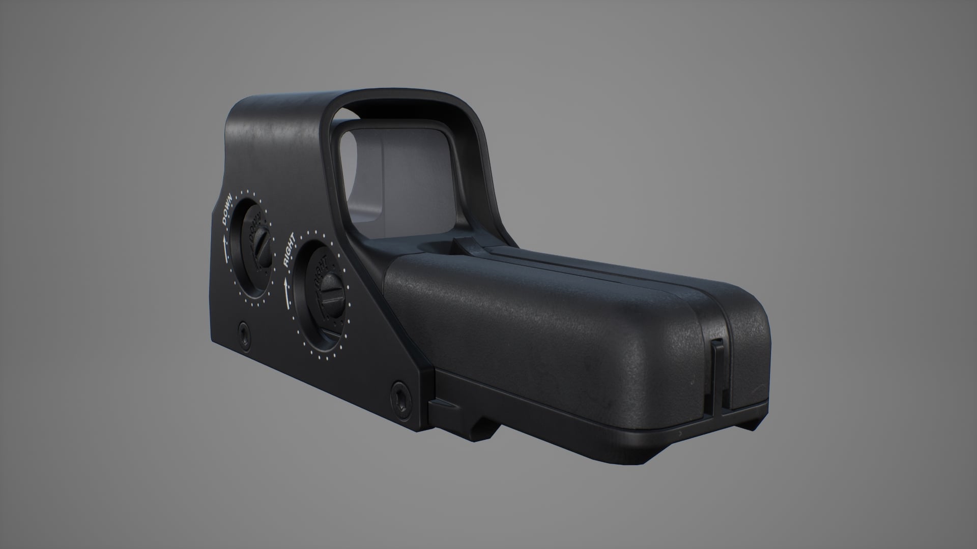 Holographic sight L - Front - Black mint